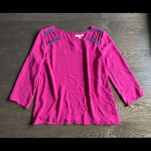 Hot Pink Blouse